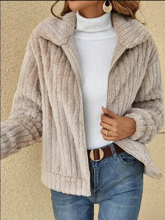 Elegant Layered Coat Top