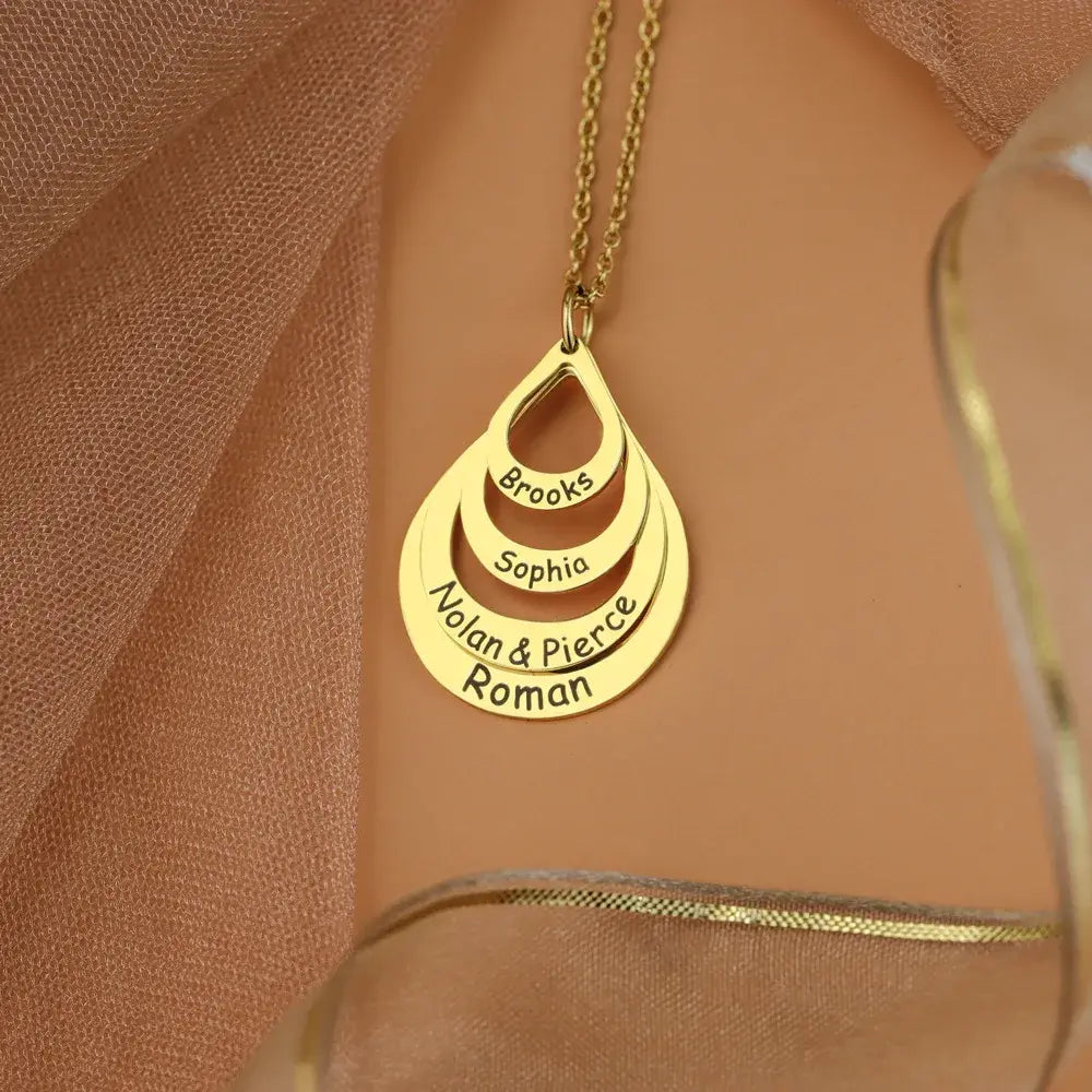 Personalized Names Necklace - Vitalise