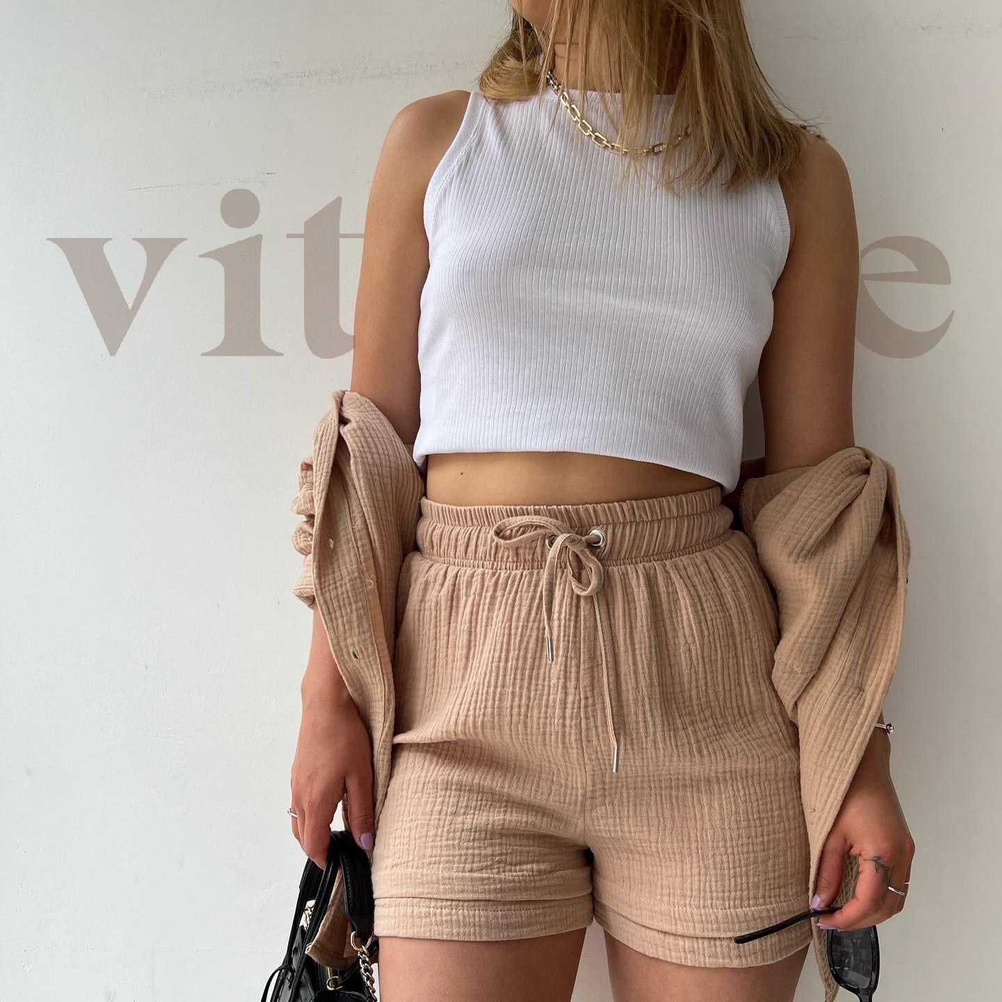 Ella | Two-Piece Long Sleeve Shirt - Vitalise