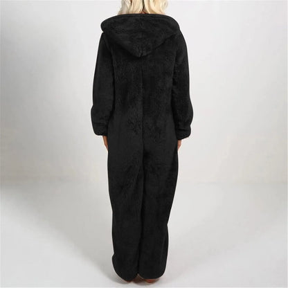 Cozy Plush One-Piece Pajamas