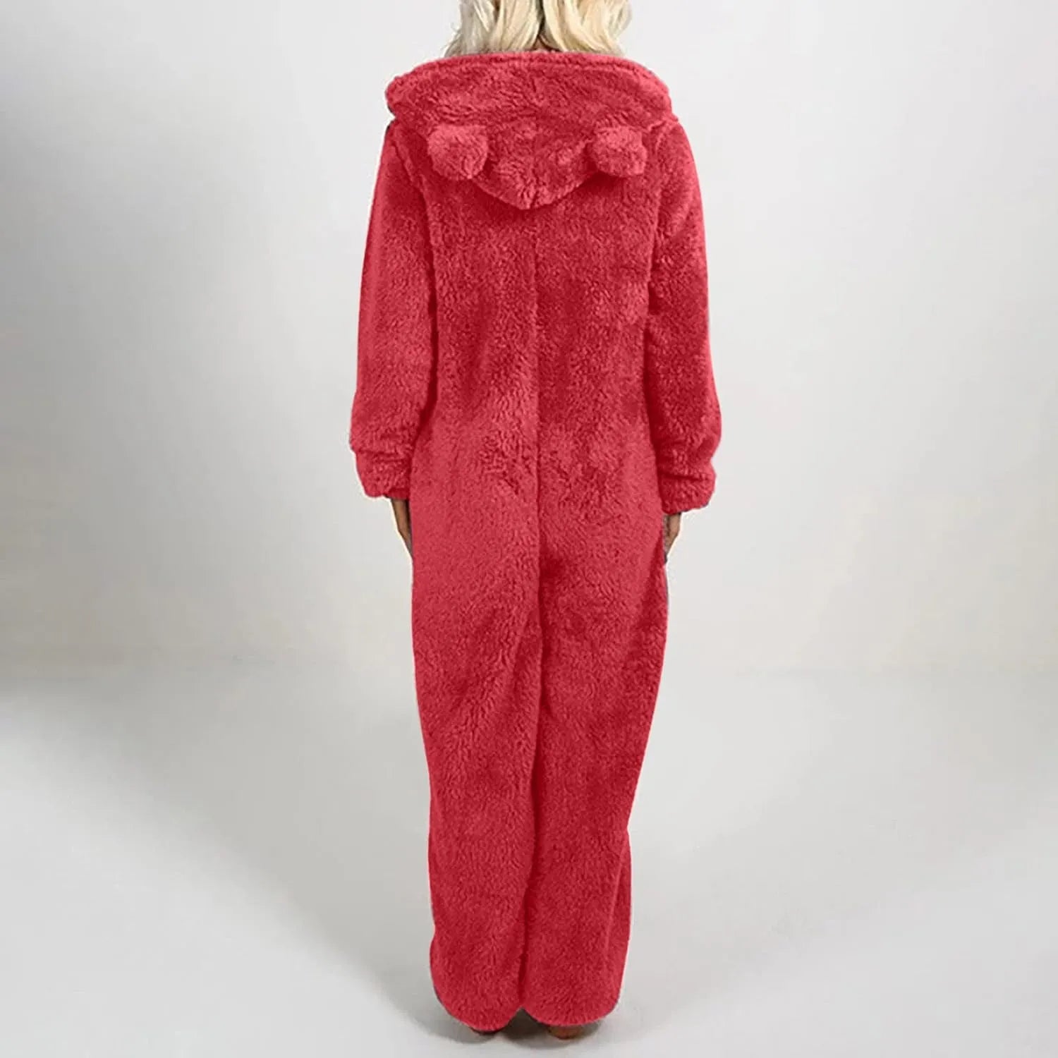 Cozy Plush One-Piece Pajamas