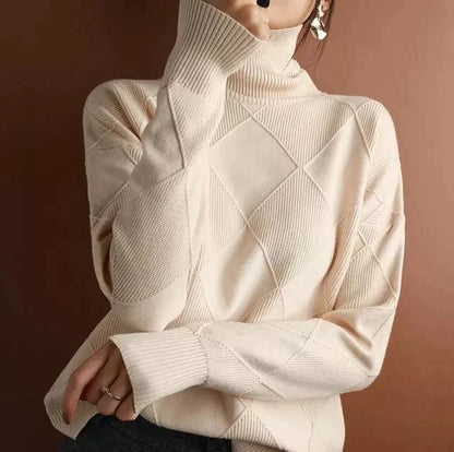 Cozy Turtleneck Cardigan