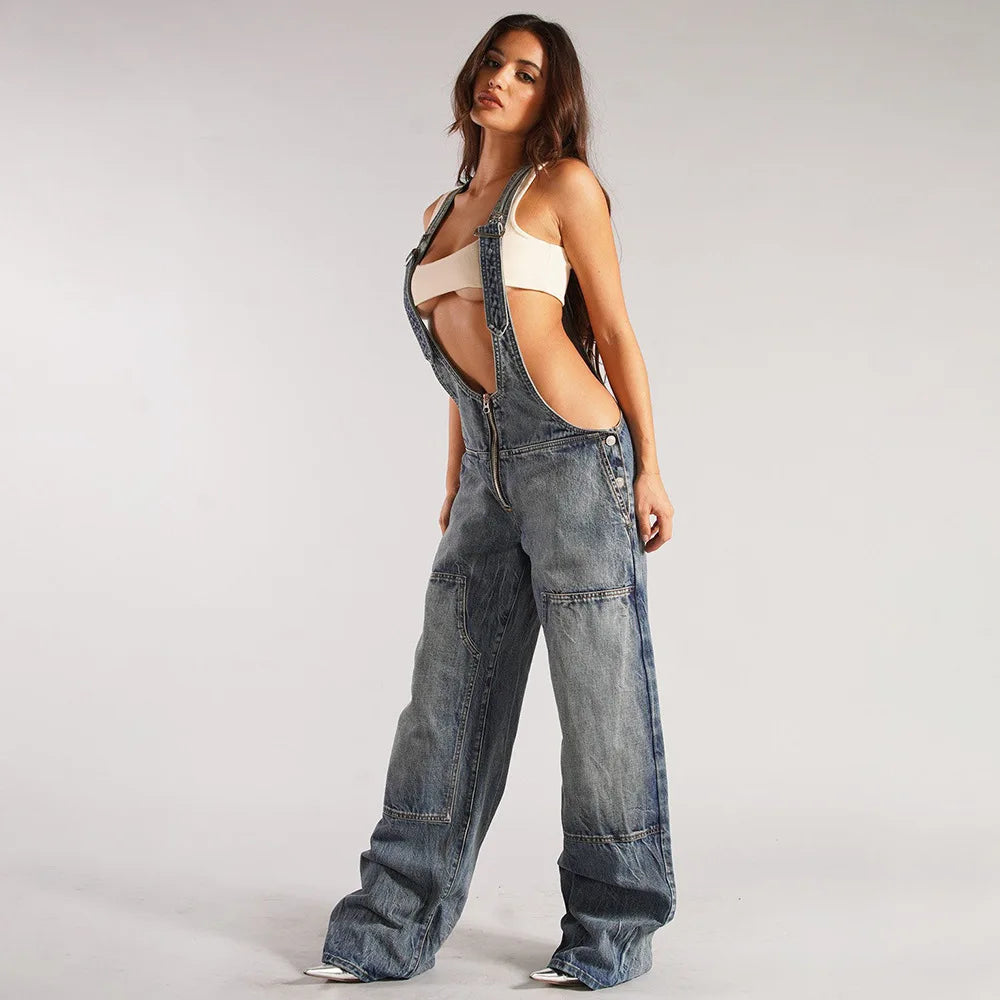 Denim Jumpsuits - Overall - Vitalise