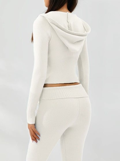 Cozy Ribbed Knit Lounge Set